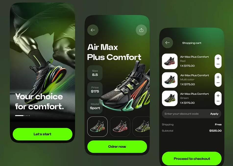 Mobile App Design System screenshot 2